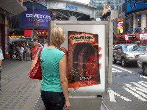 Caution as a poster